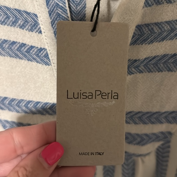 NWT Luisa Perla Tiered Dress - Picture 3 of 5